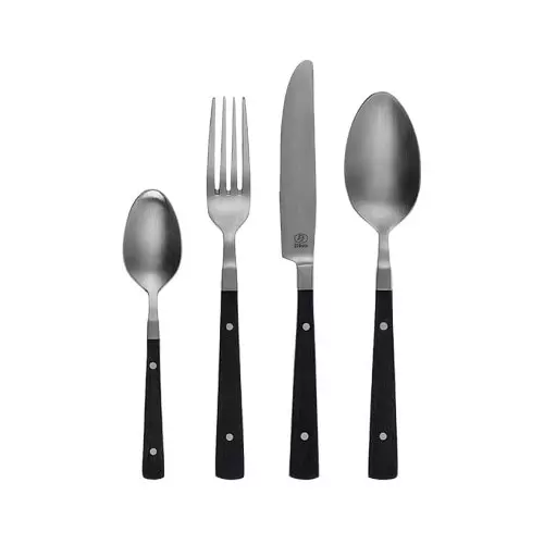 Kits de couverts Image POM Black 24 pcs.