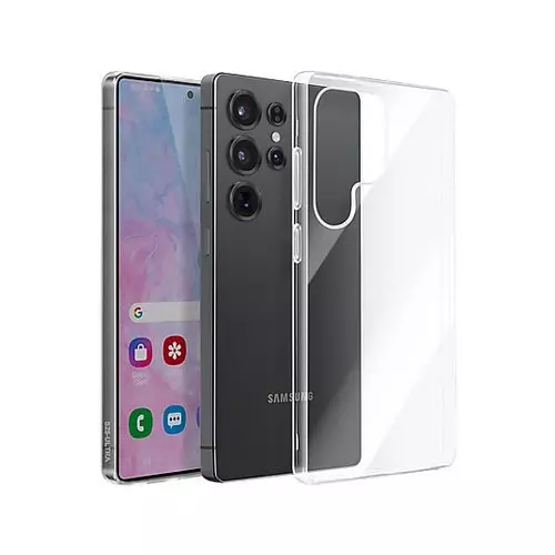 Coque Transparente Crystal Clear, Intercalaire, Samsung, Galaxy S25 Ultra, Transparent