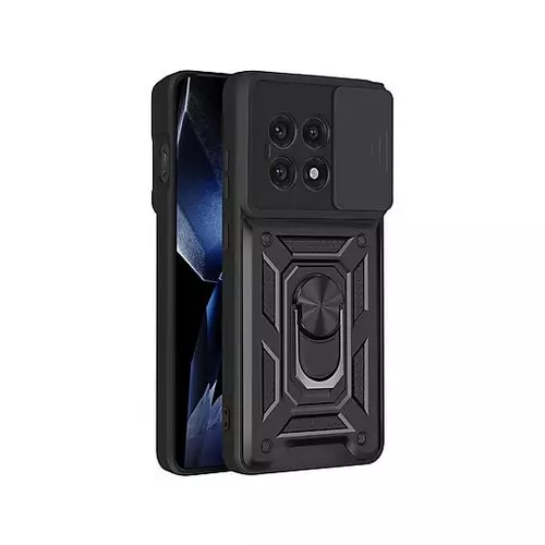 Coque SlideProtect, Coque arrière, OnePlus, 13R, Noir